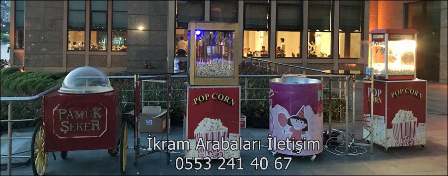 İstanbul Popcorn Arabası Kiralama